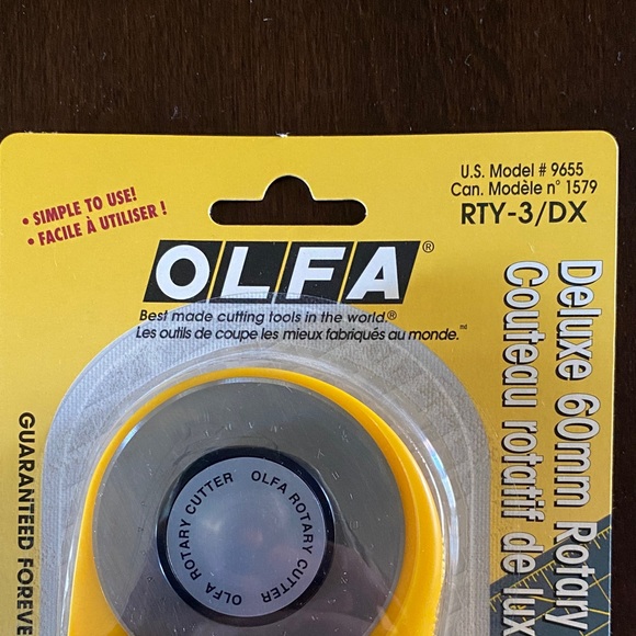 Olfa Rotary Cutter - Model RTY-3/DX - Picture 2 of 6